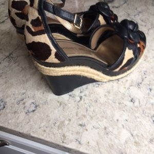 ANTONIO MELANI Shoes - Leopard Wedge Shoes ANTONIO MELANI Shoes - Leopard Wedge Shoes